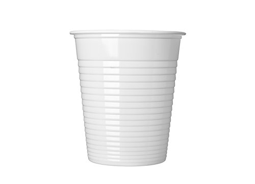 WHITE PLASTIC CUPS