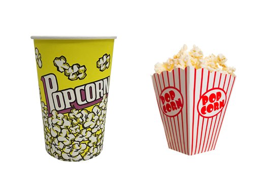 POPCORN TUBS